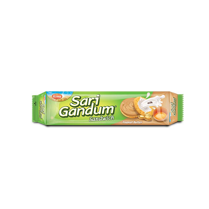 

Roma Sari Gandum Peanut 108 gr
