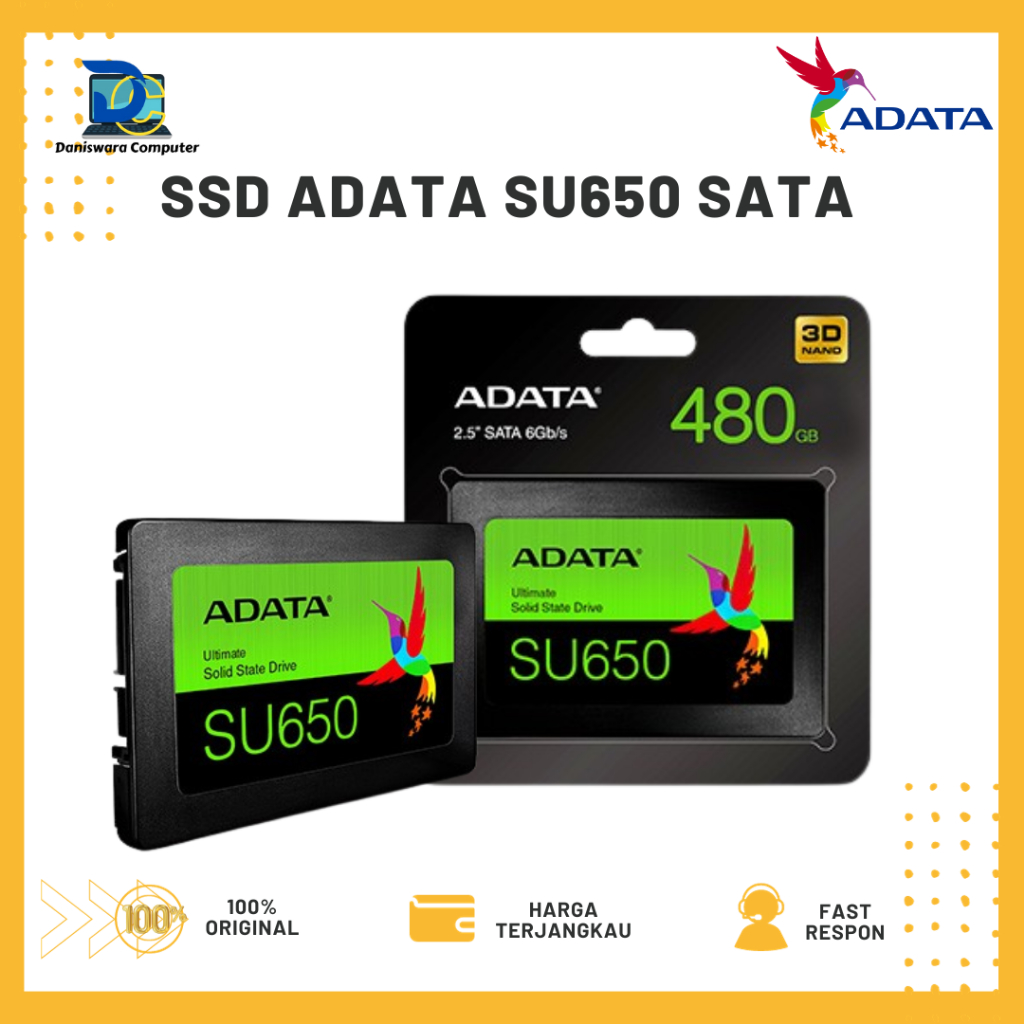 SSD ADATA SU650 SATA 480GB