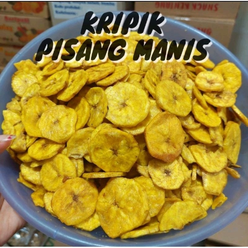 

KRIPIK PISANG MANIS 250GR/MURAH/RENYAH