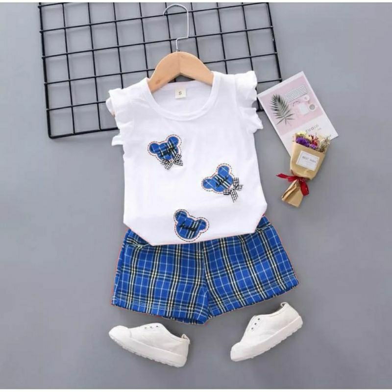 SETELAN ANAK PEREMPUAN LUCU | BAJU ANAK PEREMPUAN UMUR 1-5 TAHUN