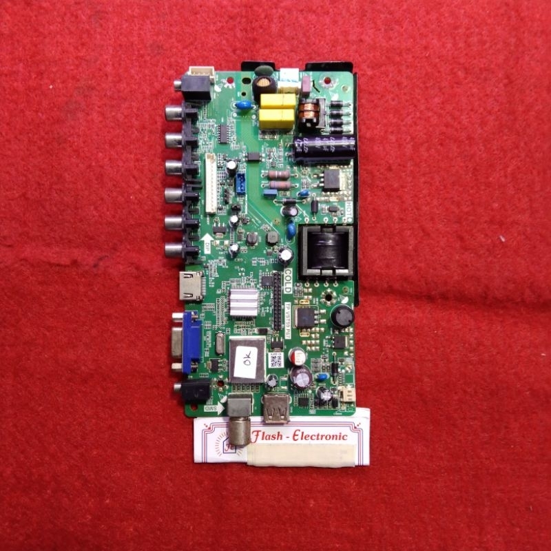 MAINBOARD SANKEN SLE- 241HDJ - MOTHERBOARD - MESIN TV - MB TV LED SANKEN SLE- 241HDJ