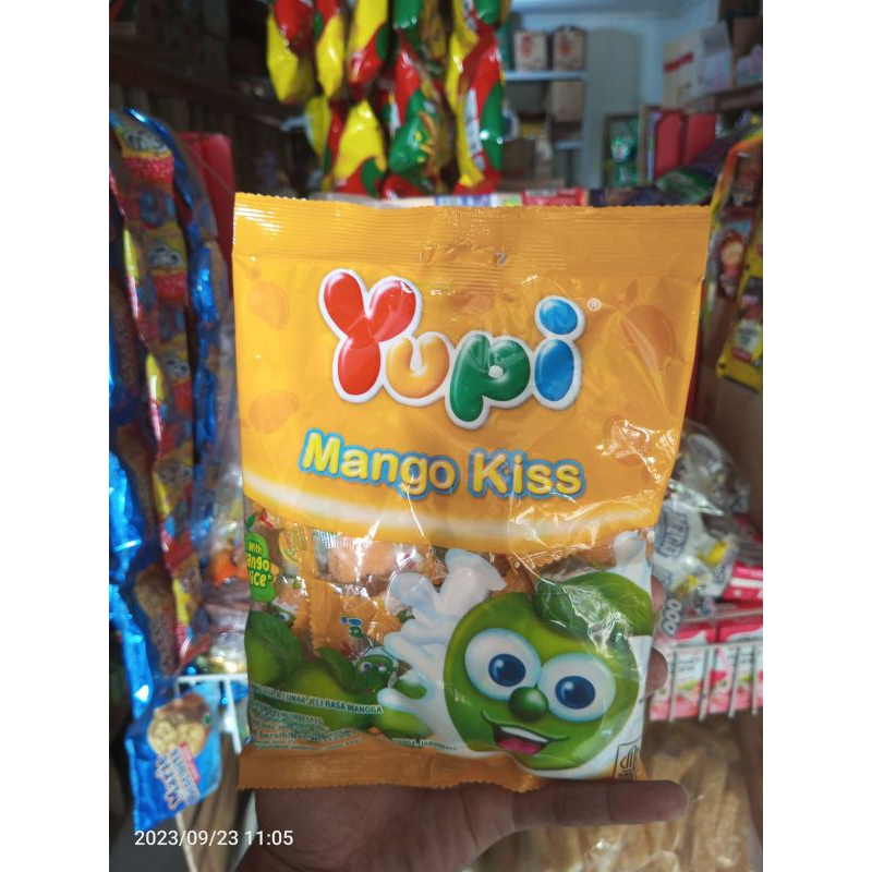 

Yupi Mango Mangga Kiss Kembang Gula Lunak Jeli