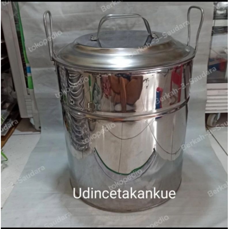 Dandang Baso Tong Bakso Stainless Ukuran 30 cm