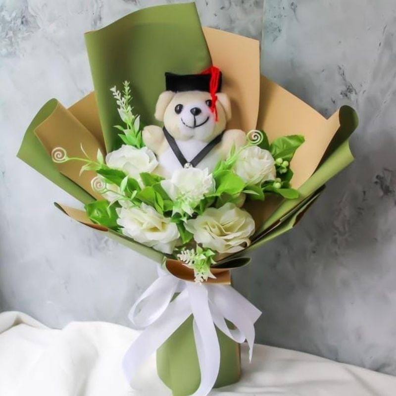 RAINBOW FLORIST buket wisuda | buket boneka | buket bunga | buket bunga palsu | buket bunga artifici