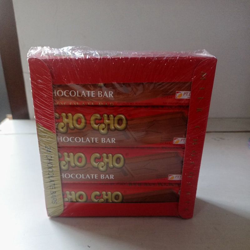 

CHO CHO CHOCOLATE BAR / COKLAT 1 PACK ISI 24PCS