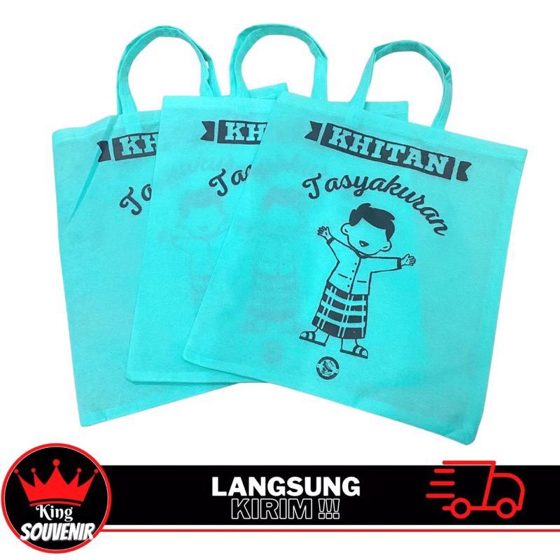 

Goodiebag Tasyakuran Khitan Anak Laki Laki Sudah Sablon dan Langsung Kirim