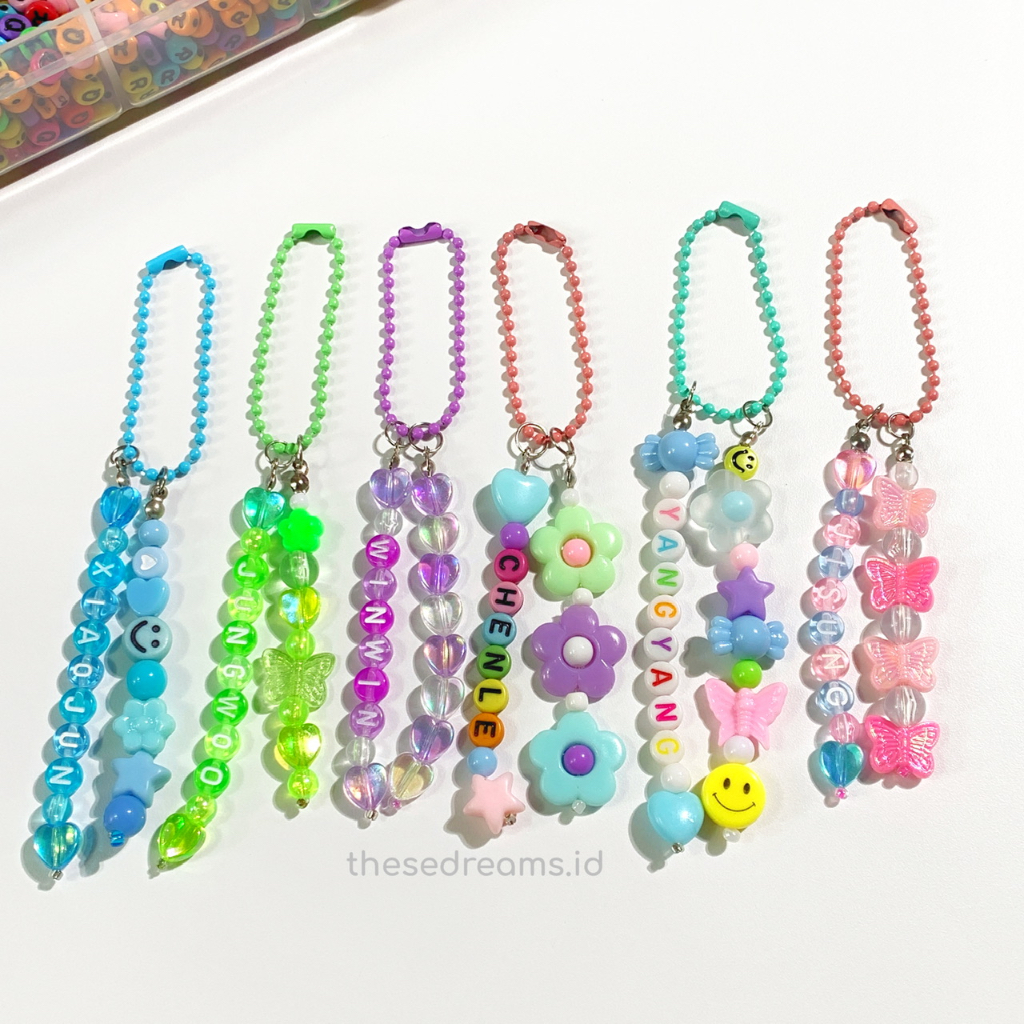 [NCT Ver3] Custom Kpop Keyring | Custom Gantungan HP Kpop | Gantungan Kolbuk