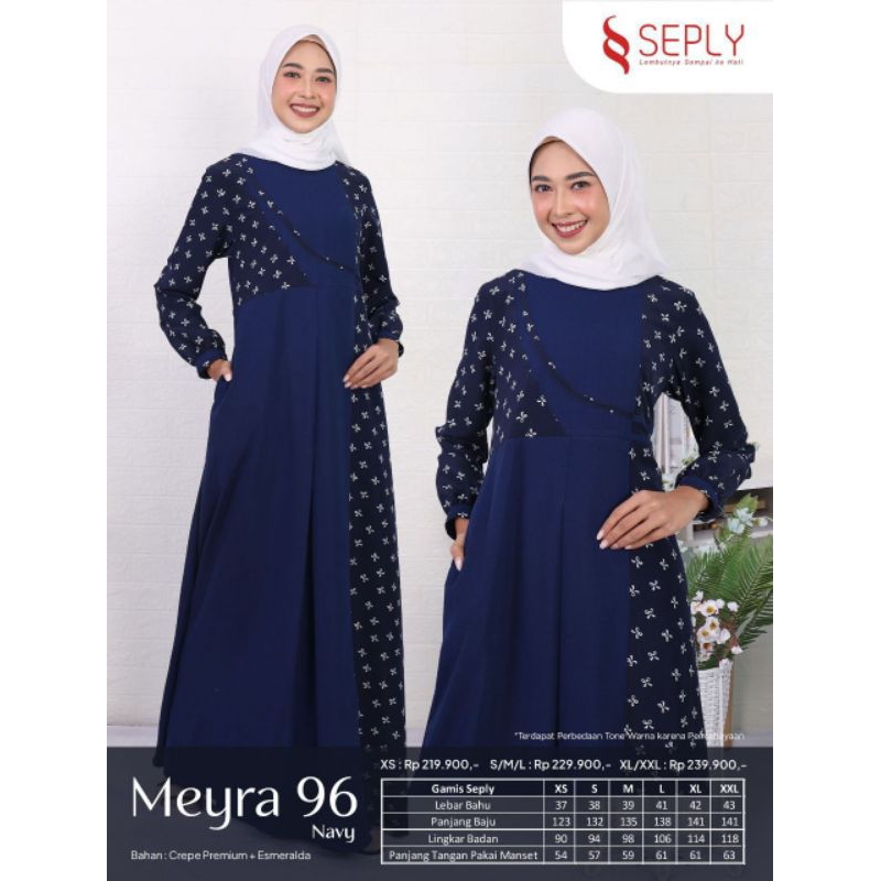 Promo gamis Meyra by seply