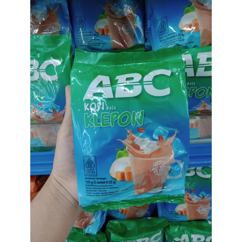 

ABC Klepon 125gr ( 5 sachet @25gr )