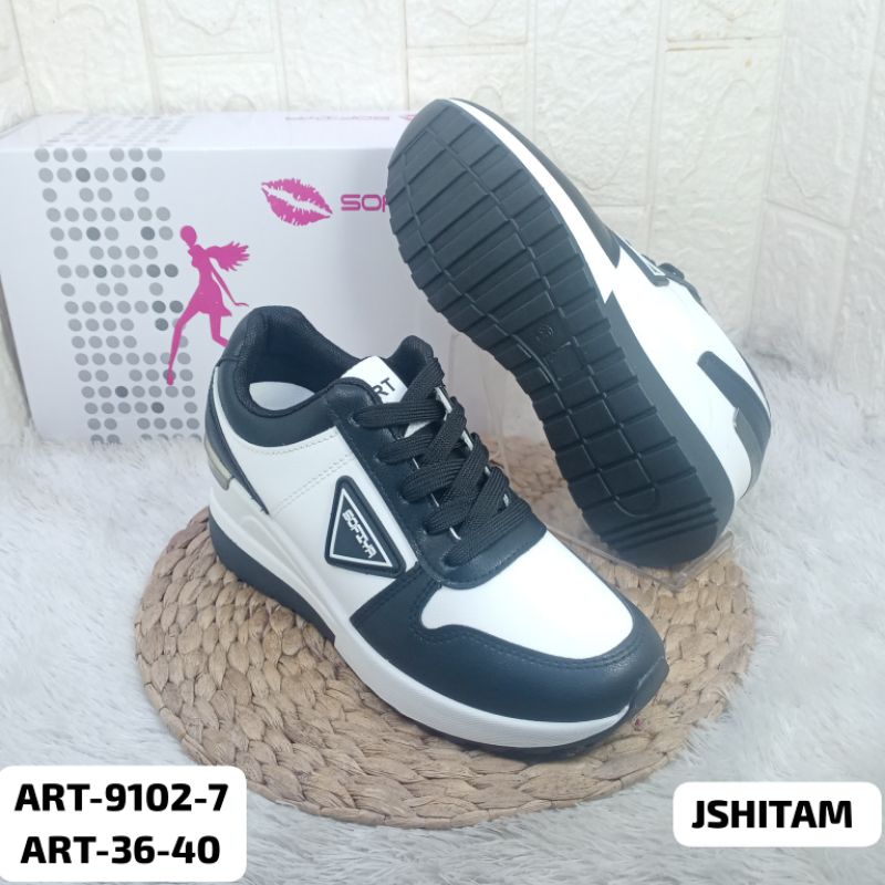SEPATU WEDGES IMPORT WANITA SOFIYA D9102-7