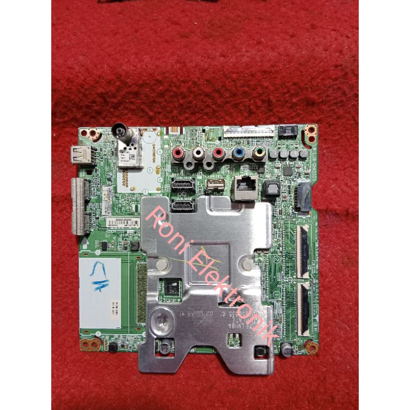MESIN TV LED LG 43UK6500PTC MOTHERBOARD MAINBOARD MICOM MODUL MOBO MB TV LG 43UK6500 PTC