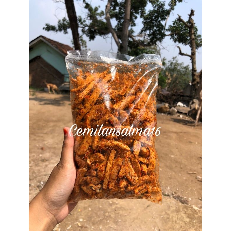 

Basreng pedas Daun Jeruk isi 250gram