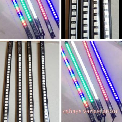 Lampu LED fleksibel 5050 32led running - lampu cumi berjalan 32 cm