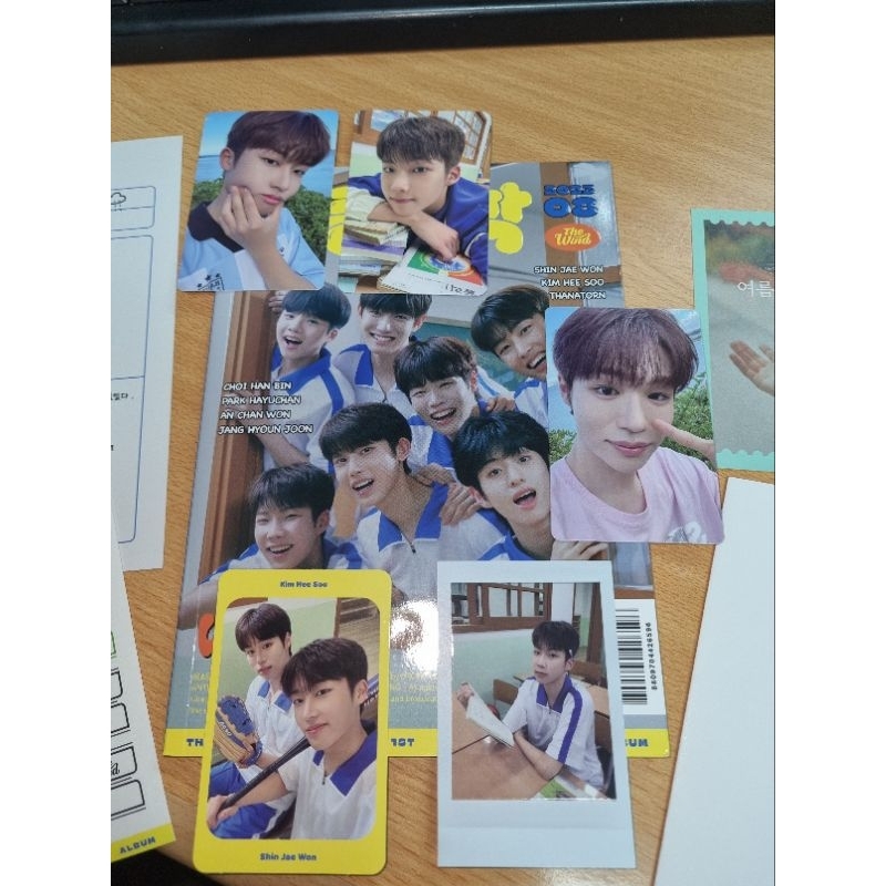 The Wind Summer Vacation Hayuchan Jaewon Heesoo Unit Polaroid Photocard