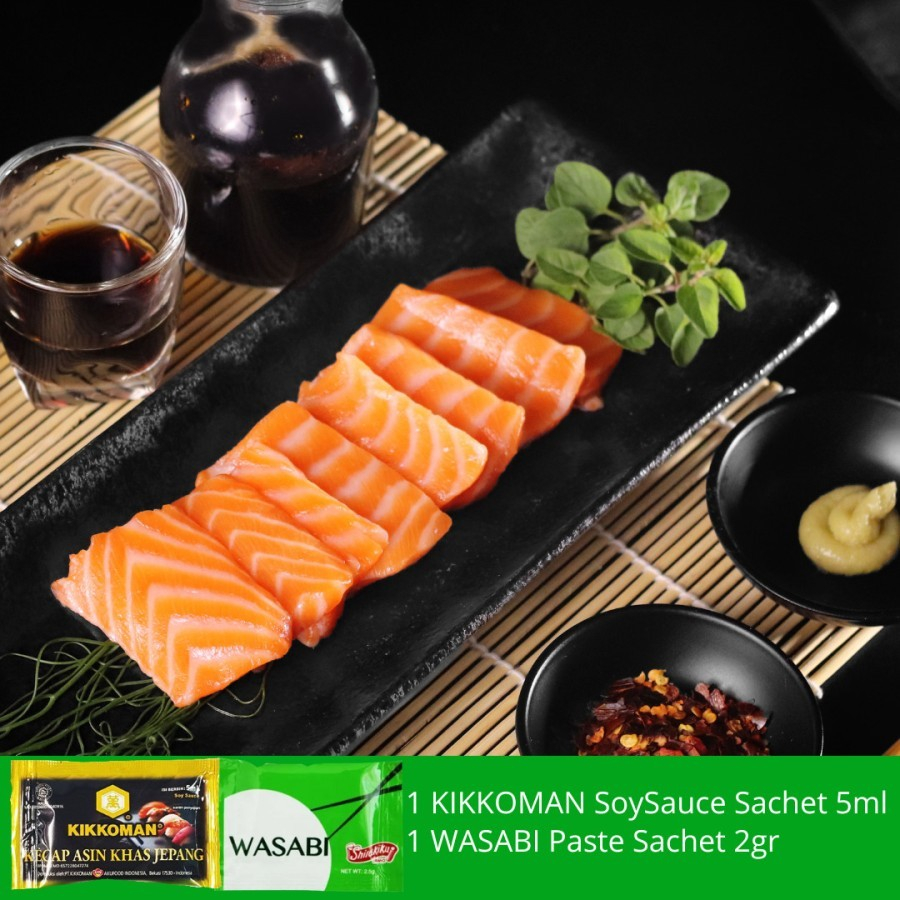 

Fresh Norwegian Salmon Sashimi / Sashimi Salmon Norway 250gr