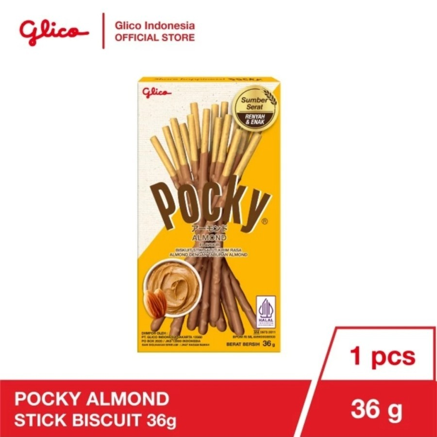 

POCKY STICK ALMOND 36 GRAM