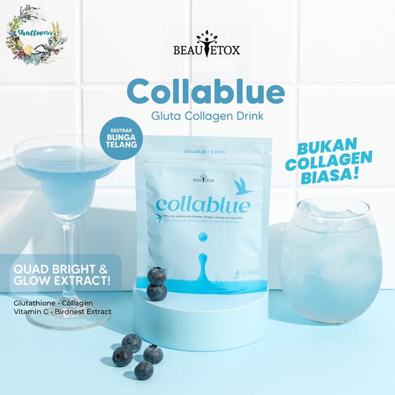 

[READY] BEAUTETOX | Collablue 60gr | Extract Minuman Bunga Telang | Butterfly Pea Extract