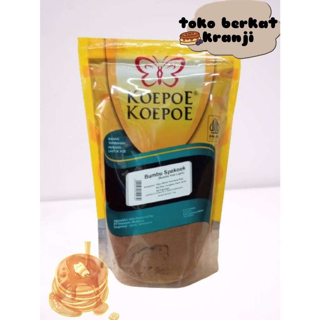 

kupu spekoek 1kg/pcs
