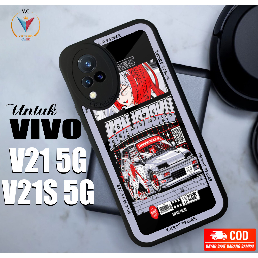 Case Vivo V21 5G V21S 5G Victory Case Motif [ MBL ] Case Hp Glossy Casing Hardcase Softcase Bisa cod