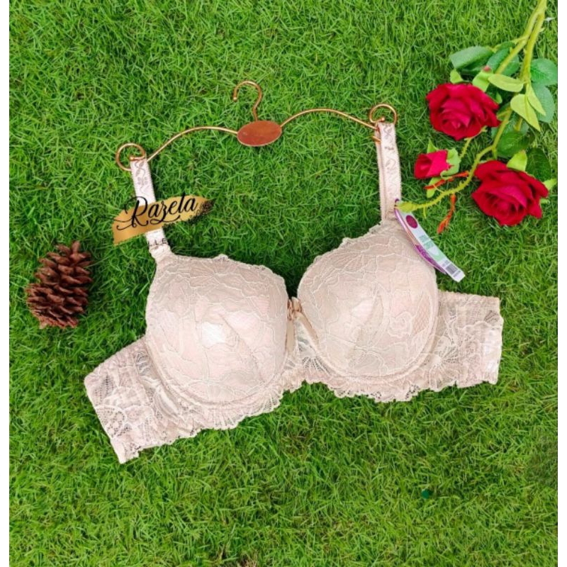 BRA BH FASHION WANITA PAKAI KAWAT/BH BUSA TEBAL CUP B-C
