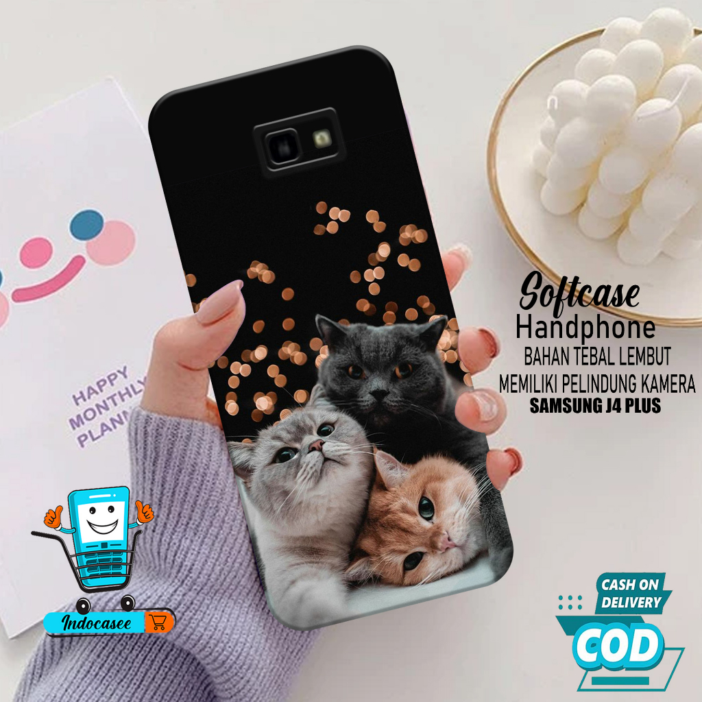 Case Hp Softcase SAMSUNG GALAXY J4 PLUS Case Hp SAMSUNG GALAXY J4 PLUS Silikon Hp SAMSUNG GALAXY J4 