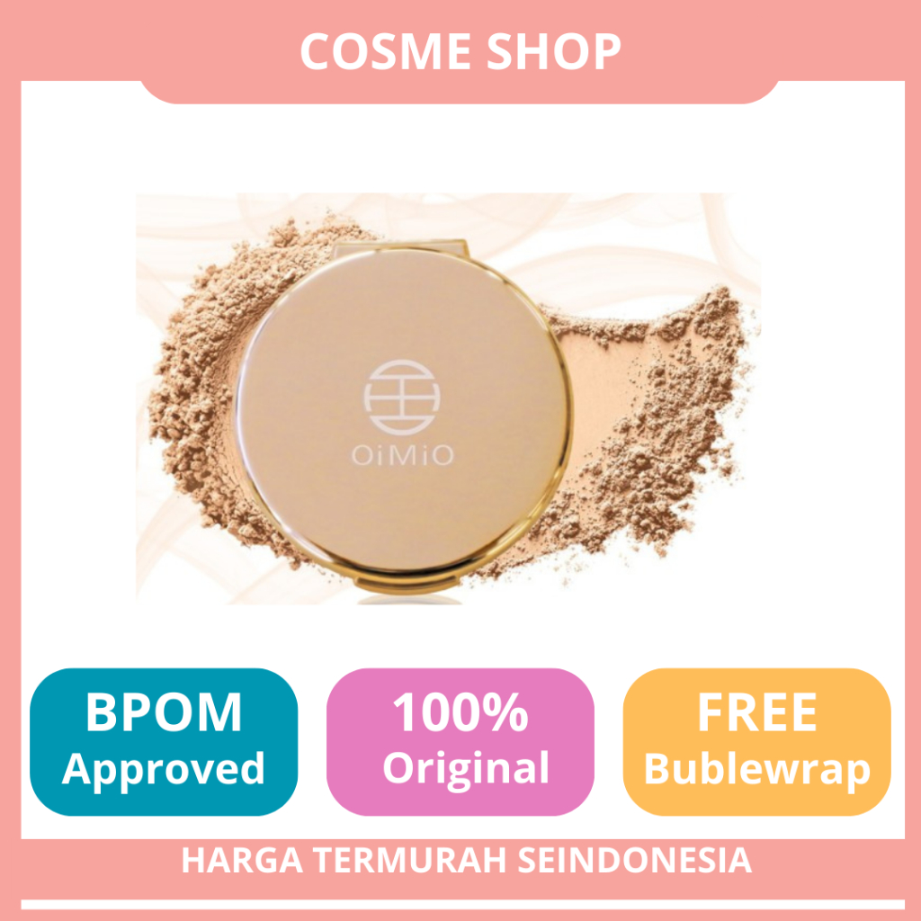 OIMIO Exclusive Powder Foundation Perfect Finish (4 Shades) Two Way Cake 12gr