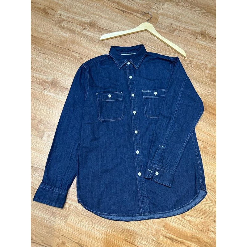 Workshirt long Sleeve Uniqlo doublepocket