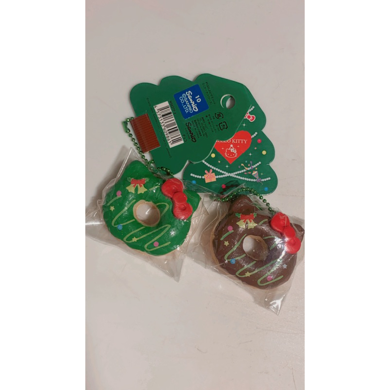 HK Donut Christmas Edition rare squishy