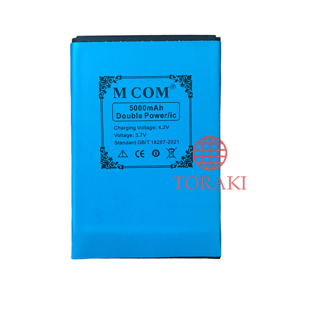 MCOM Baterai For Android Rino 3 Pro Konektor Pinggir / Y50 Pro / Note 10 Plus Batre Batrai Batere Ra
