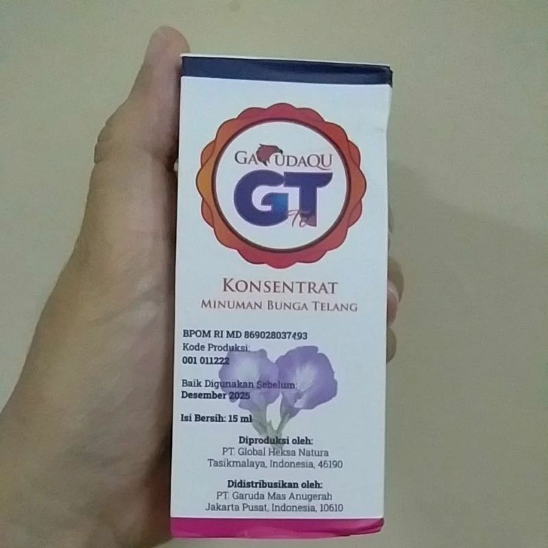 

GARUDAQU GT TEA Minuman bunga telang