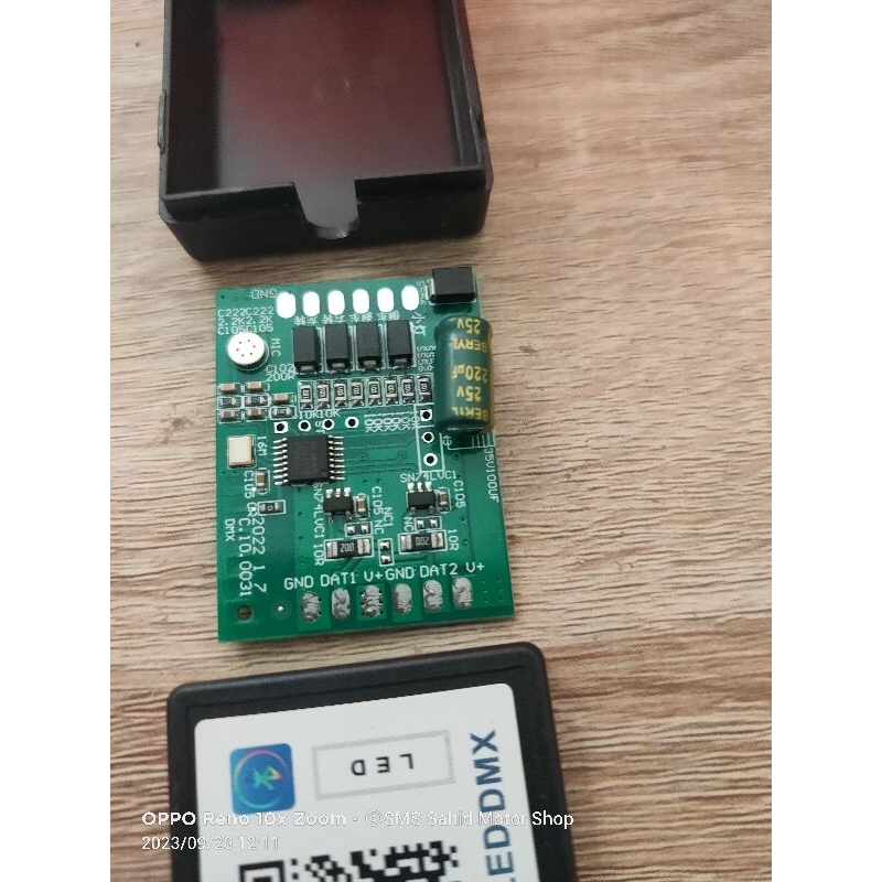 module controller RGB smart LED 12v to 12volt Total 5v 5volt sen runing seting via aplikasi LED lamp