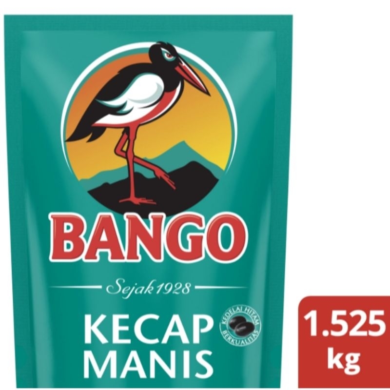 

BANGO Kecap manis 1,5kg jumbo murah hemat