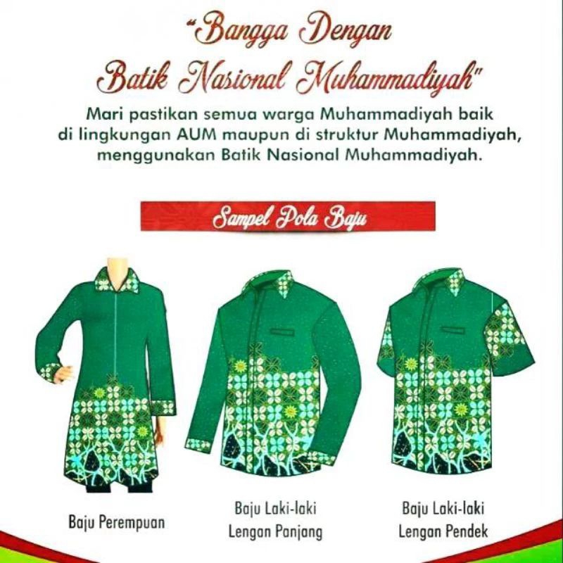Batik muhammadiyah nasional terbaru pria dan wanita seragam batik muhammadiyah pria terbaru batik mu