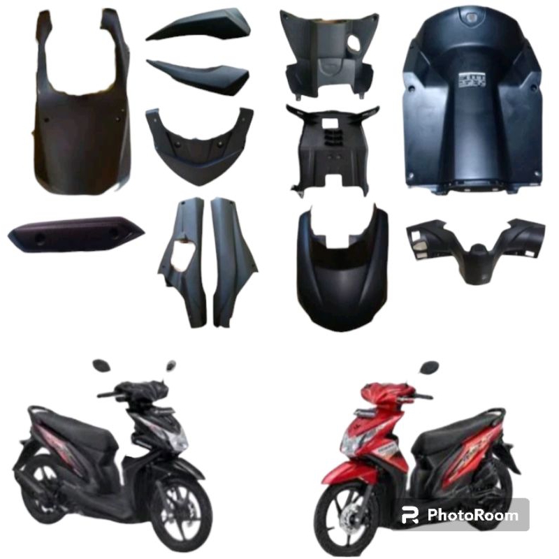 Cover Body Kasar Atas Bawah Depan Belakang Honda Beat Fi 2013 2014