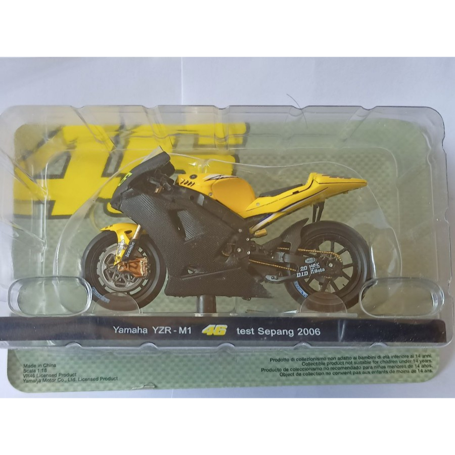 Diecast MotoGP 46 Valentino Rossi Yamaha YZR-M1 2006 Rest Sepang harga murah