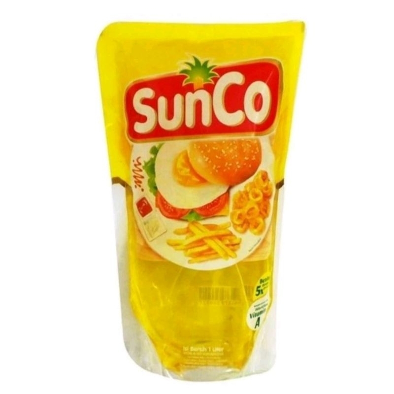 

sunco 1L pouch refil /minyak goreng sunco