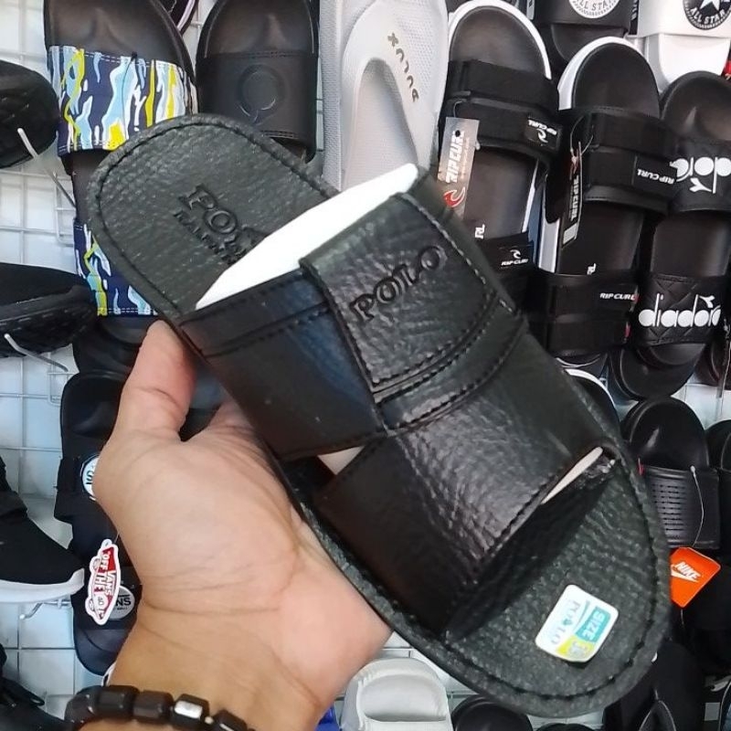 sandal cowok bahan kulit sandal pria bahan kulit sandal kulit pria asli sandal kulit asli pria sanda