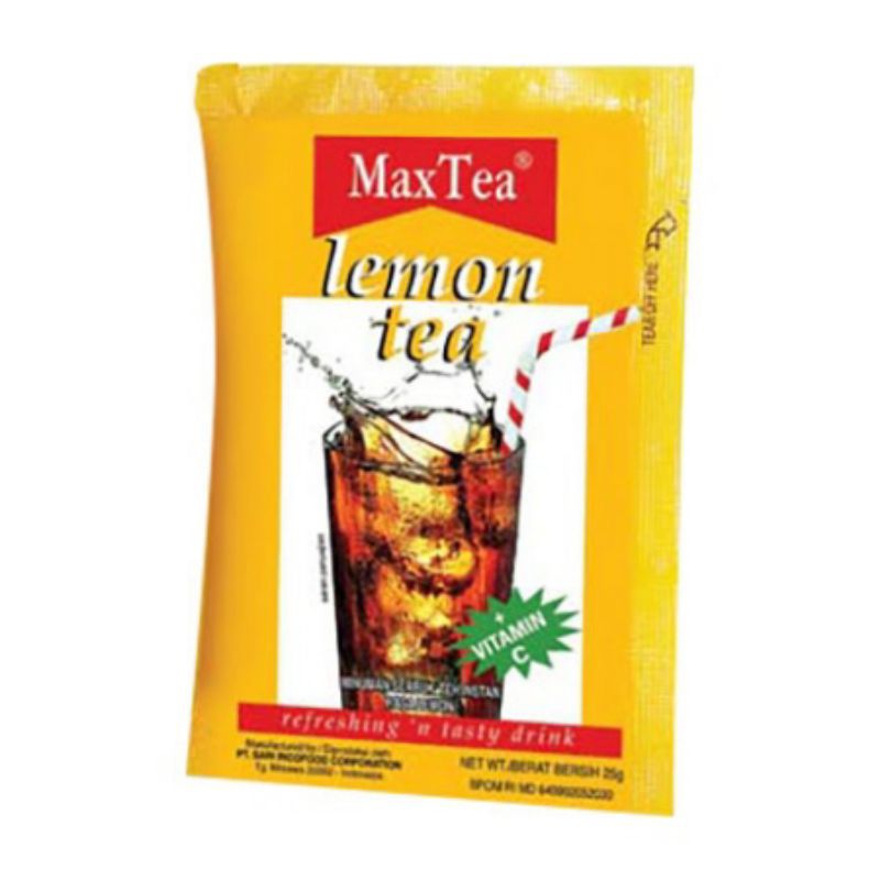 

Max Tea Lemon Tea Sachet 25gr