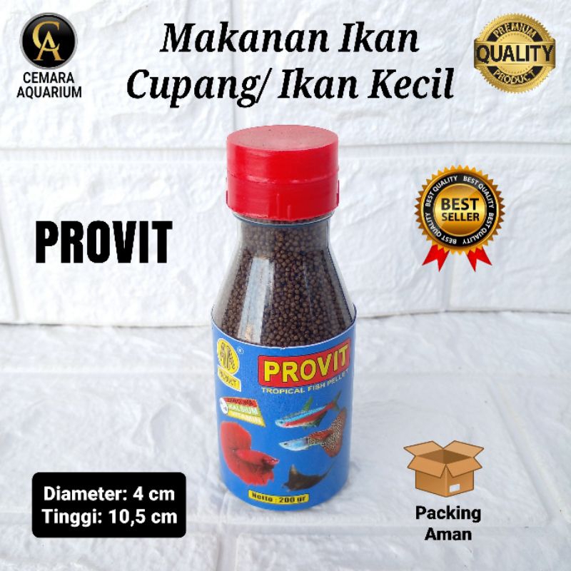 makanan ikan cupang/ provit/ makanan ikan kecil-kecil/ aquarium/ aquascape