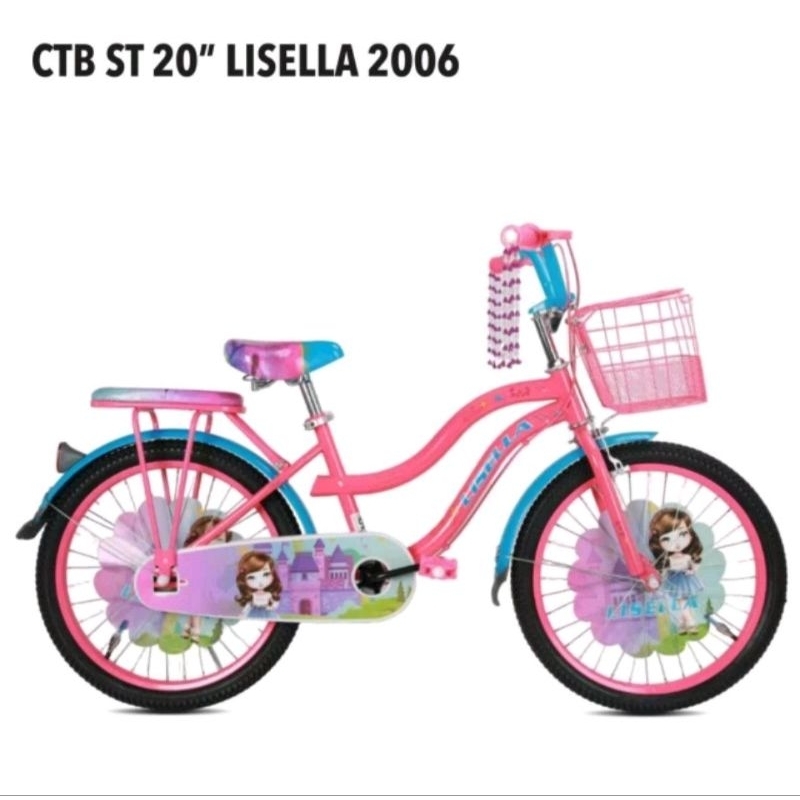 Sepeda Mini Anak Perempuan 20 Inch Lisella 2006