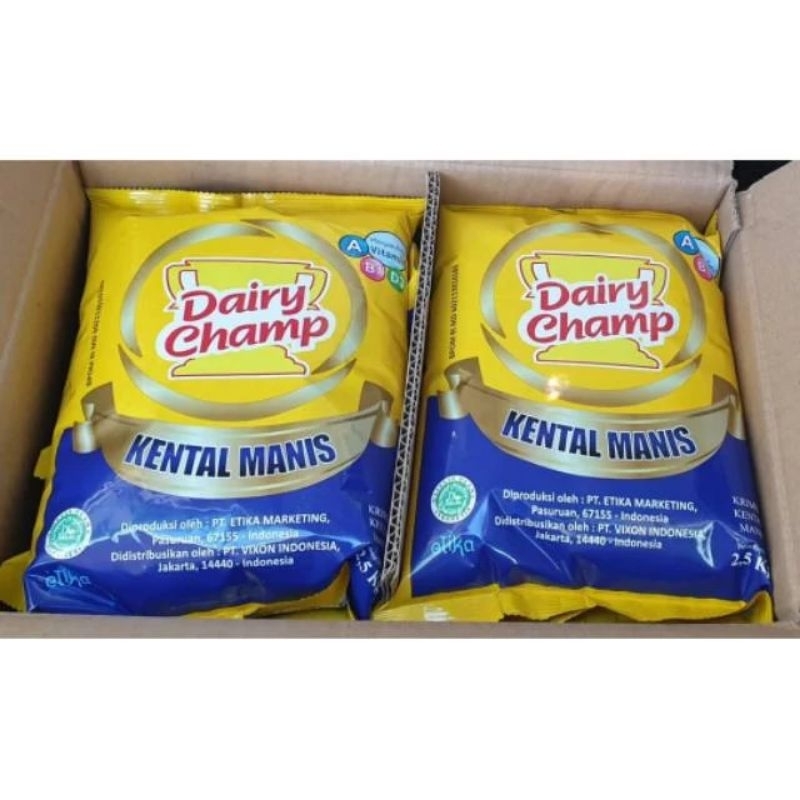 

SUSU DAIRY CHAMP BANTAL.2,5KG