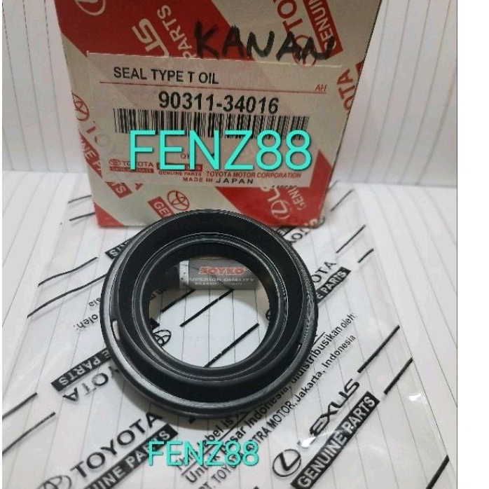 SEAL AS RODA SEAL DRIVE SHAFT CV JOINT VIOS GEN1 VIOS GEN2 SOLUNA KANAN MANUAL