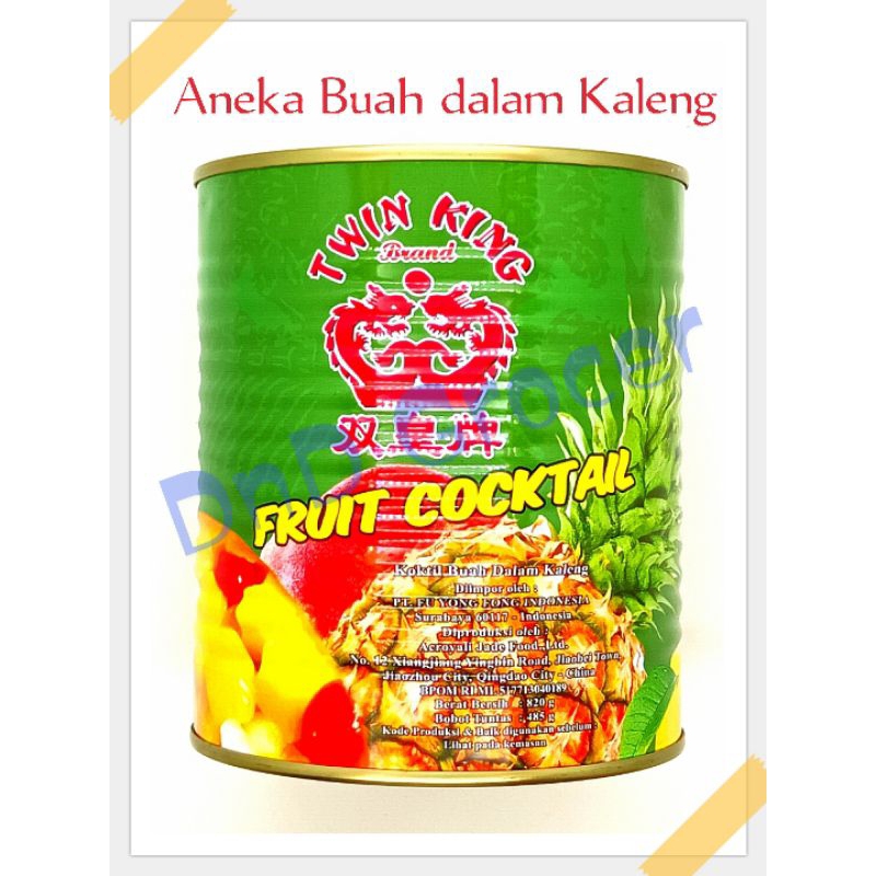 

Twin King Fruit Cocktail, aneka buah dalam kaleng