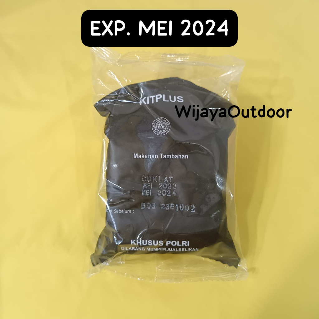 Ransum Kitplus Biskuit TNI Polri Makanan Tambahan Outdoor