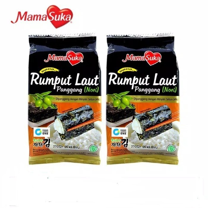 

Mamasuka Rumput Laut Panggang Nori Gim Original-isi 2