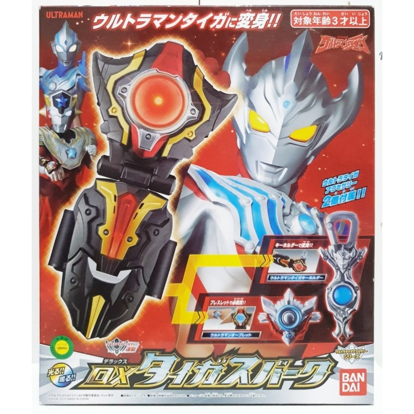 original action figure Bandai Ultraman Taiga DX Taiga Spark