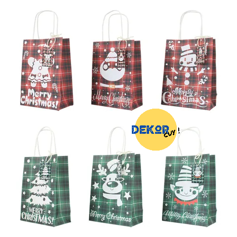 

(G6307) PAPER BAG NATAL Christmas box packaging natal tas bingkisan natal box kue natal box kado natal paper bag natal hampers natal