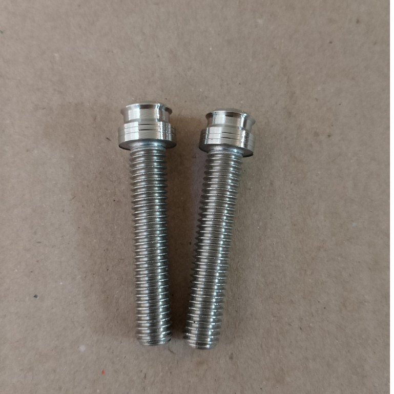 Baut L m10 / Baut 14 / mur 14 stainless handmade drat halus panjang 2 cm - 7 cm 3A