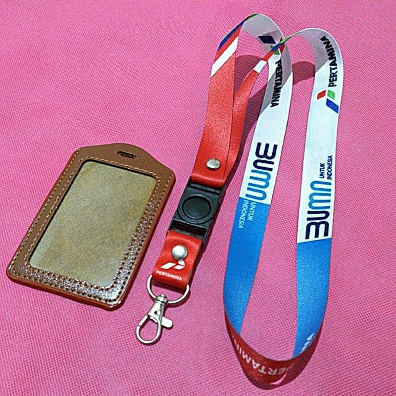 

LANYARD/TALI ID CARD PERTAMINA BUMN-HIGH QUALITY-READY STOCK