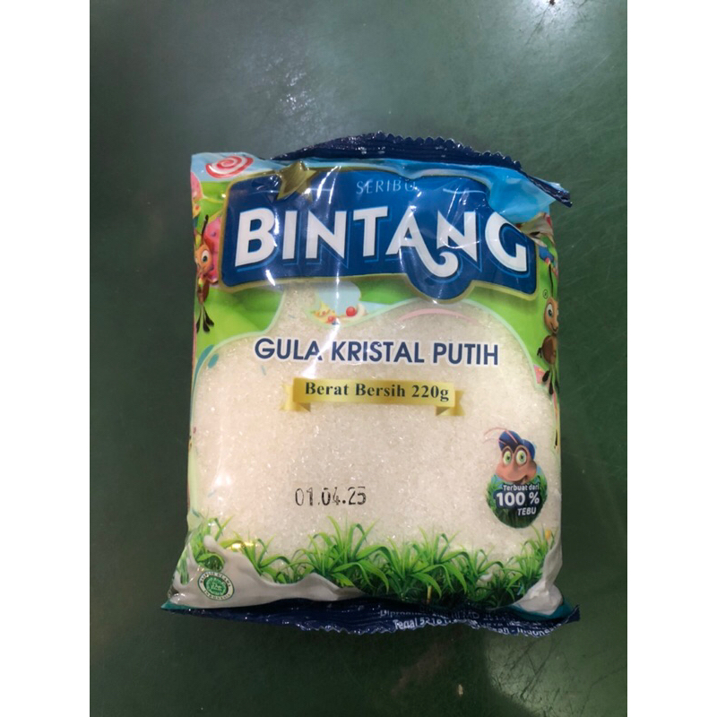 

GULA BINTANG 220 Gr Gula Pasir Kristal